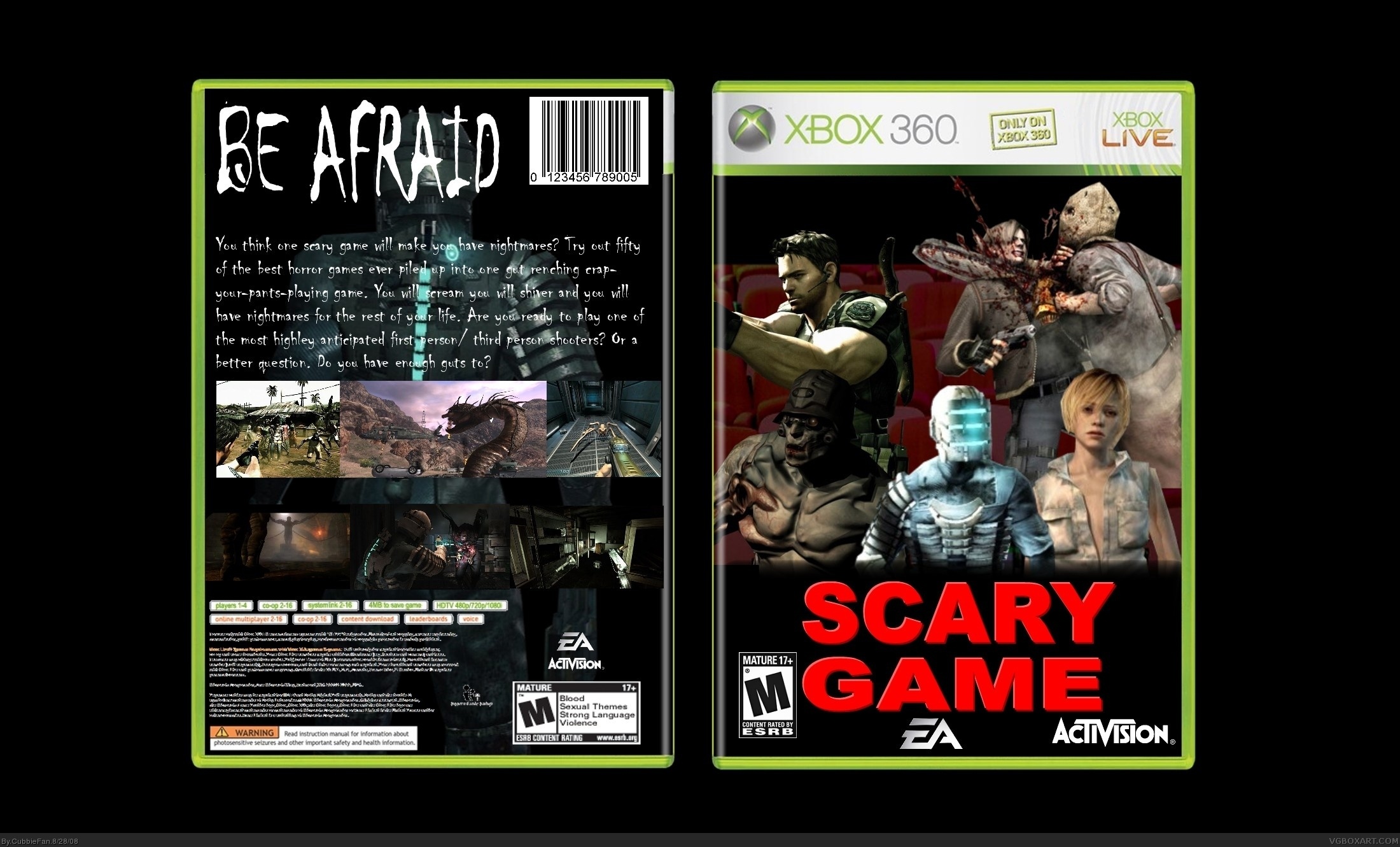 Scary Game box cover