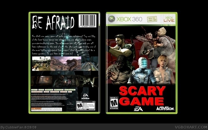Scary Game box art cover