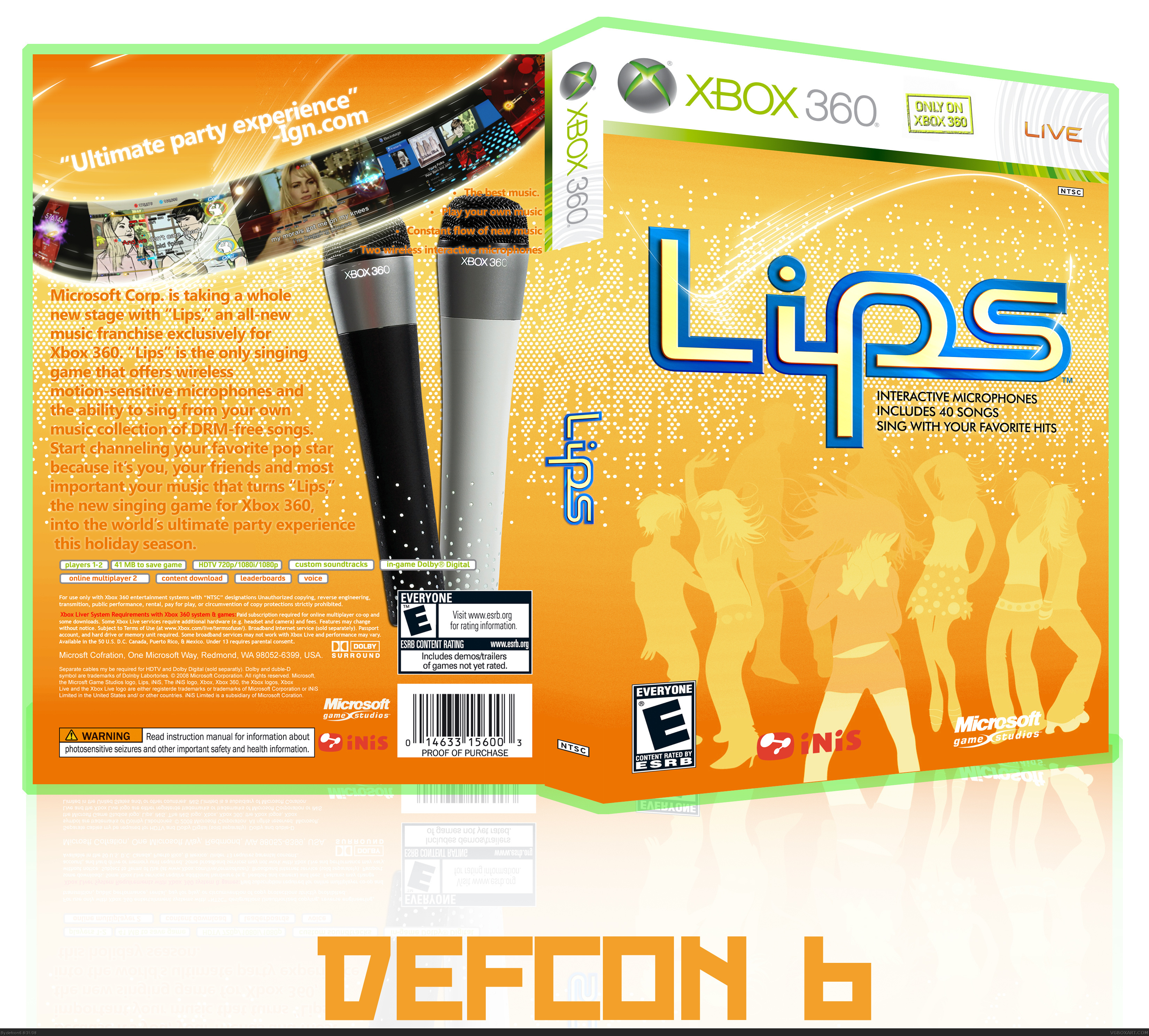 Lips box cover