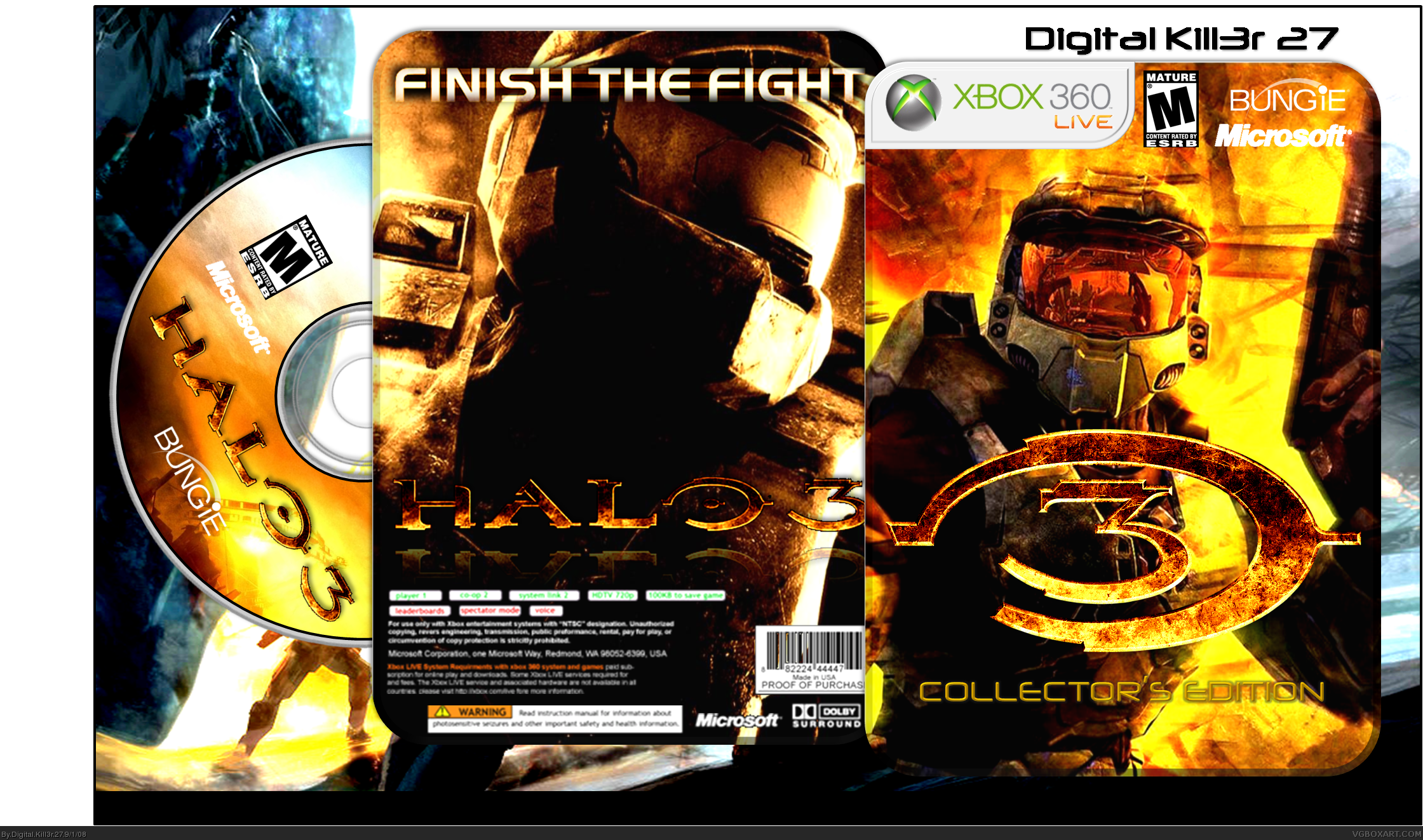 Halo 3 Collector's Edition box cover