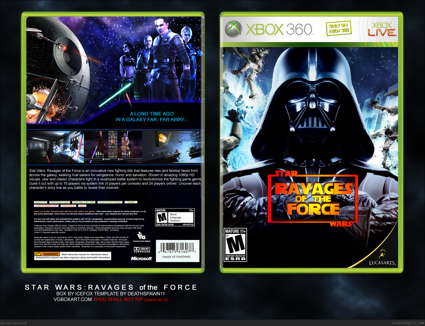 Star Wars: Ravages of the Force box cover