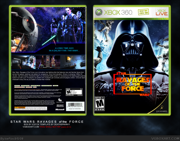 Star Wars: Ravages of the Force box art cover