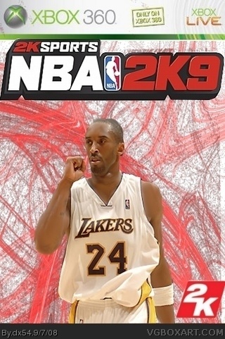 NBA 2K9 box cover
