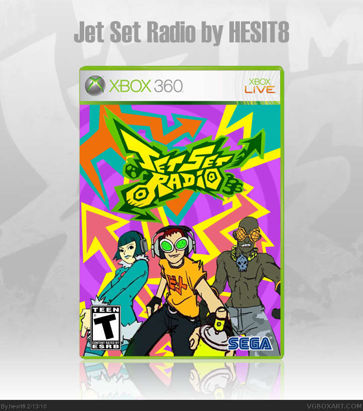 Jet Set Radio box cover