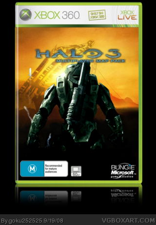 Halo 3 Multiplayer Map Pack box art cover