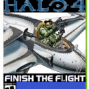 Halo 4 Finish the Flight Box Art Cover