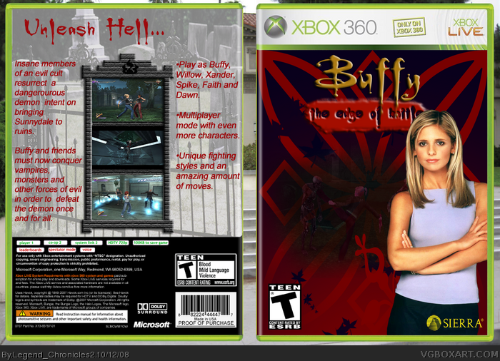 Buffy: The Edge of Battle box art cover