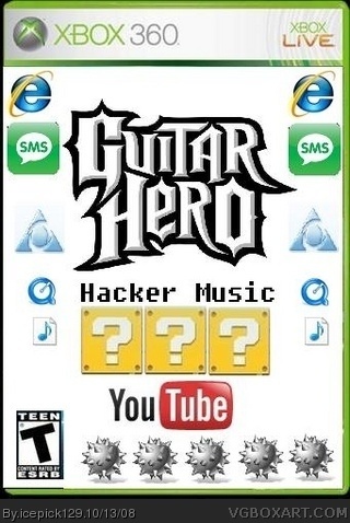 Guitar Hero Hacker Music box cover