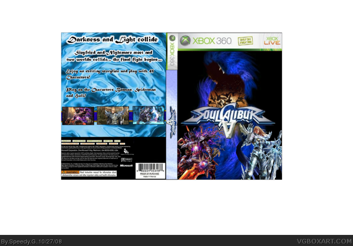 Soul Calibur V box art cover