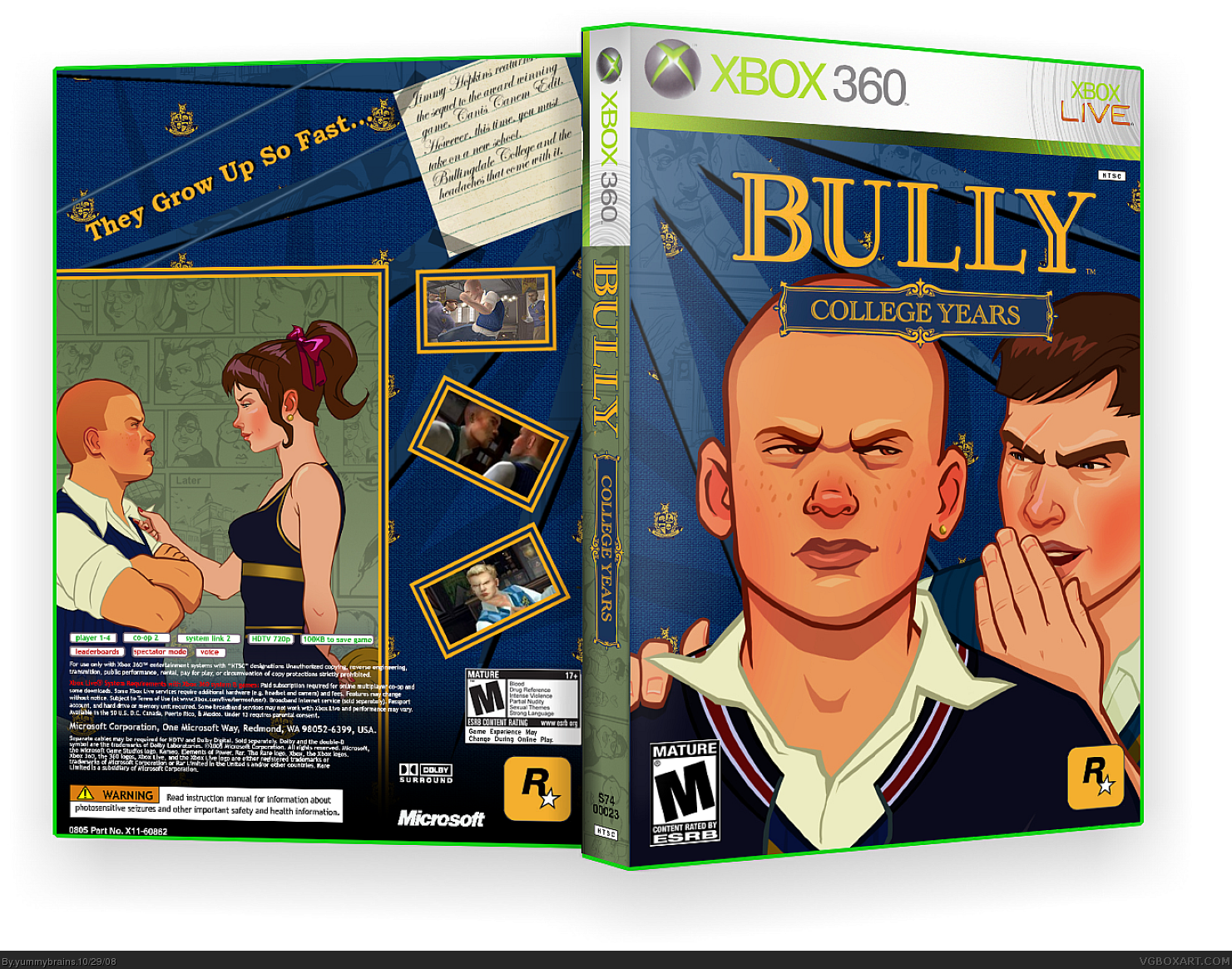 Bully: College Years box cover
