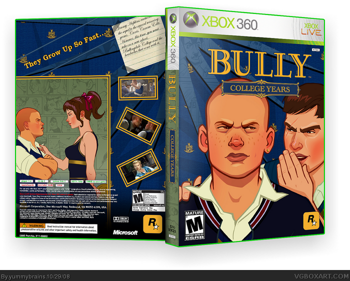 Bully: College Years box art cover
