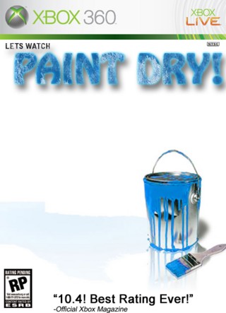 Let's Watch: Paint Dry! box cover