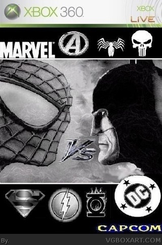 Marvel vs DC box cover