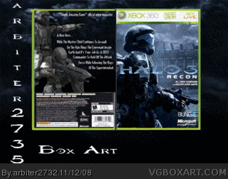 Halo 3: Recon Expansion box cover