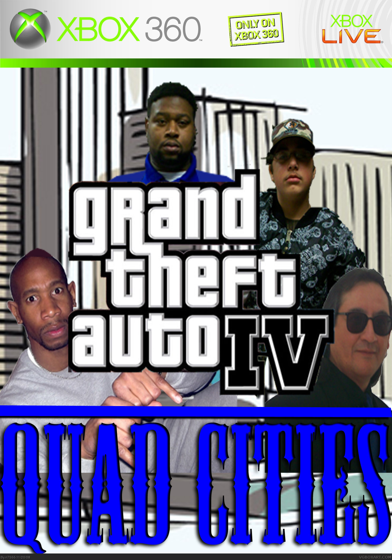 Grand Theft Auto Quad Cities box cover