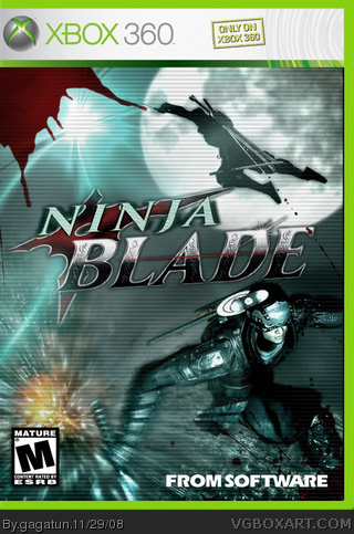 Ninja Blade box cover