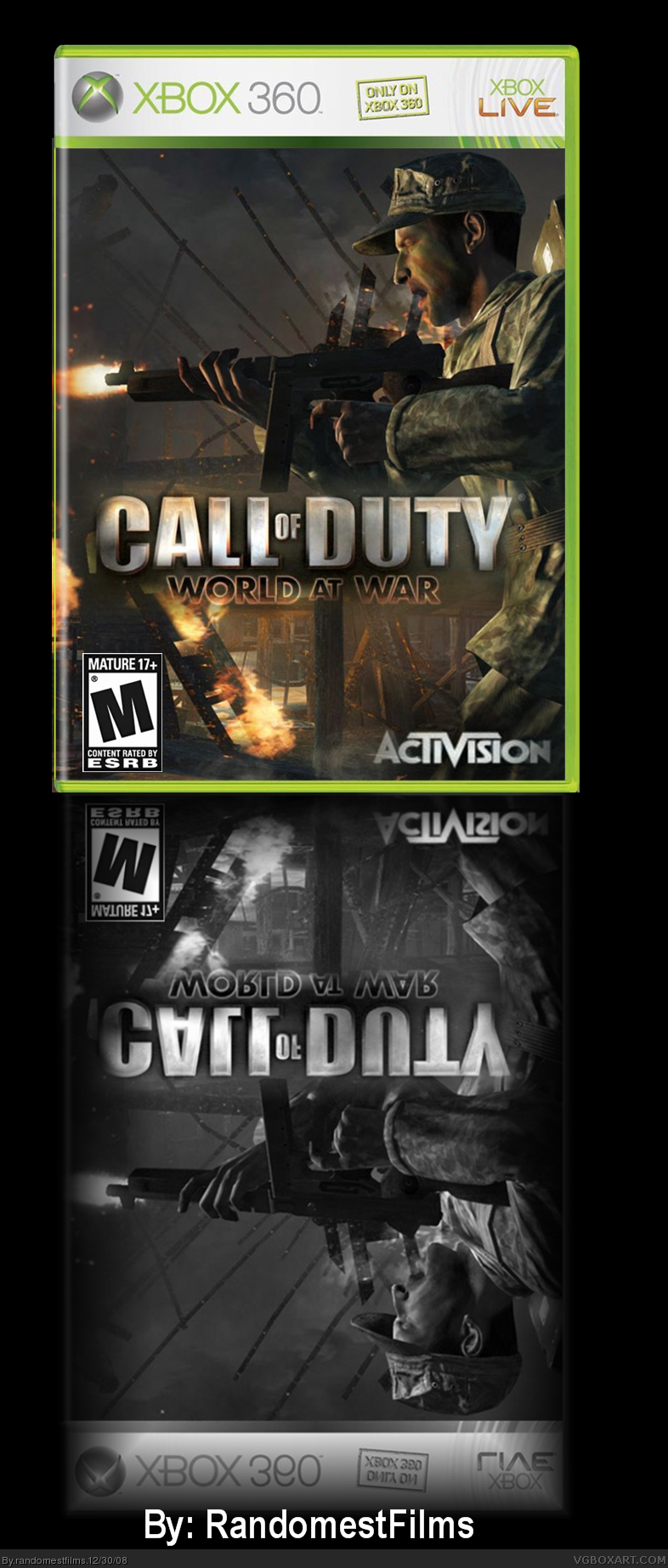 Call of Duty 5 box cover