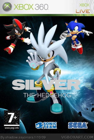 Silver The Hedgehog box cover