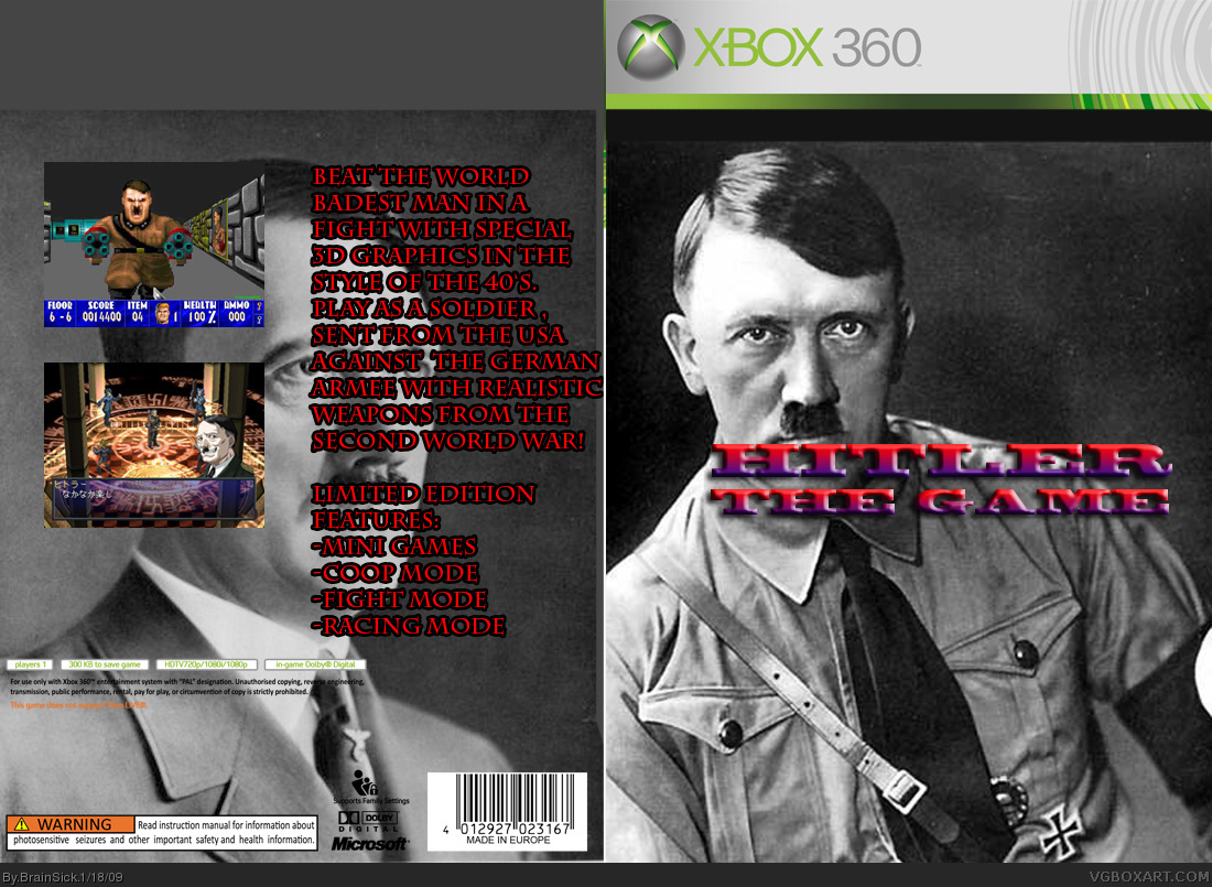 Hitler-The Game box cover