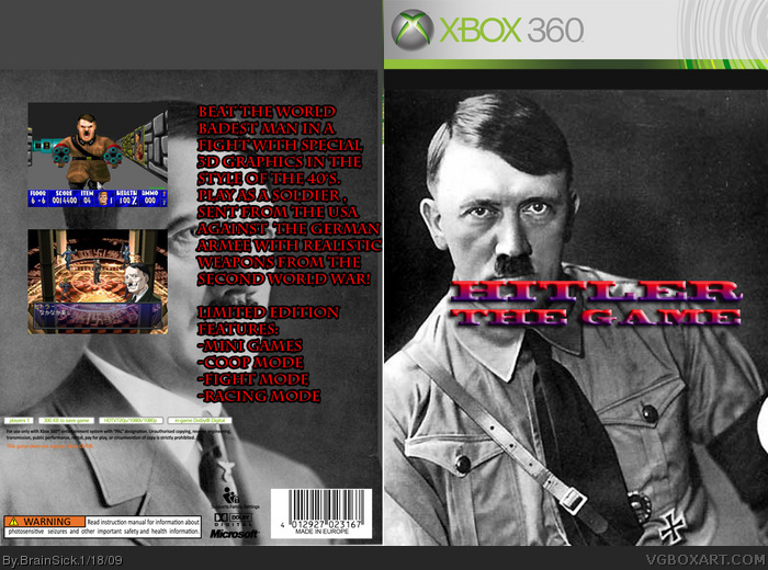 Hitler-The Game box art cover