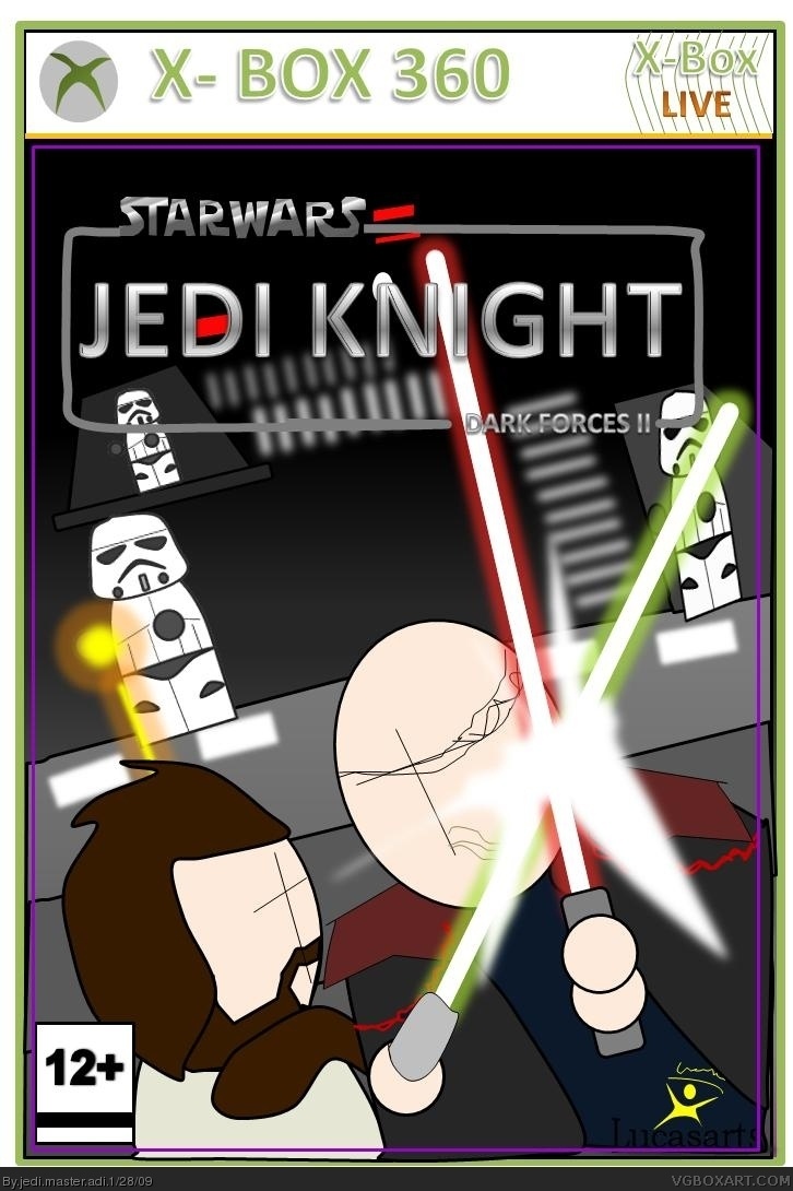 Star Wars Madness: Jedi Knight II box cover