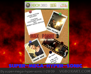 Max Payne 3 Limited Edition box art cover