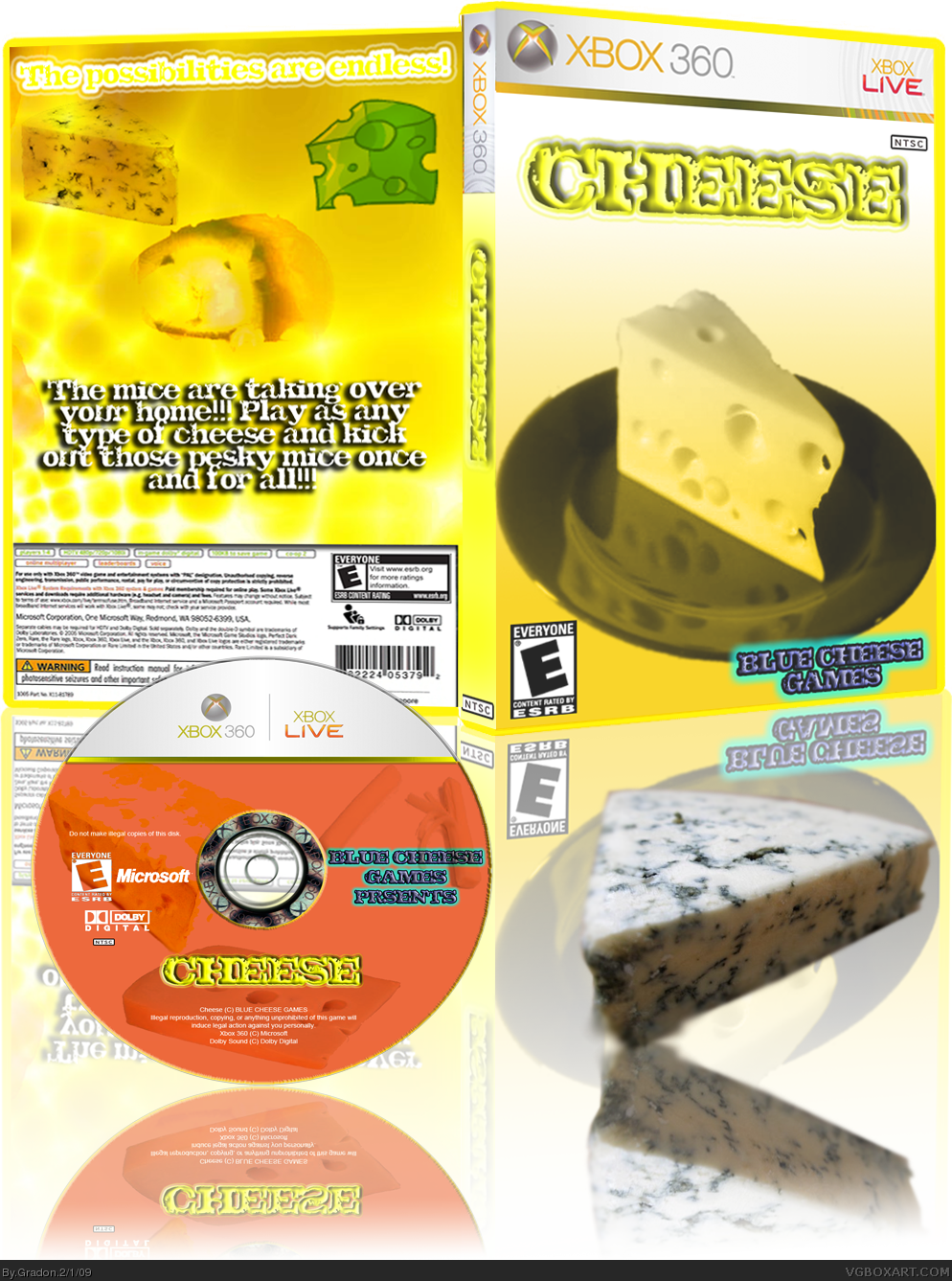 Cheese box cover