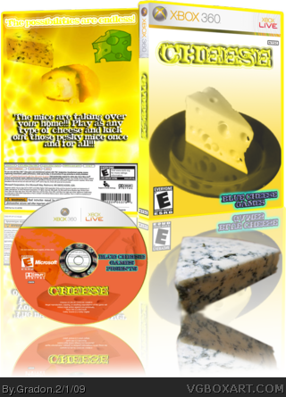 Cheese box art cover