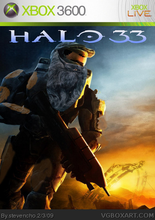 Halo 33 box art cover