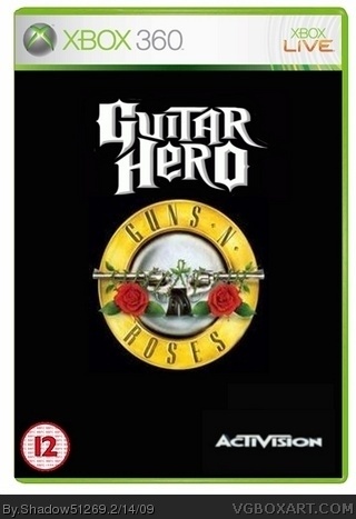 Guitar Hero: Guns N' Roses box cover