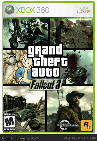 Grand Theft Auto: Fallout 3 box cover