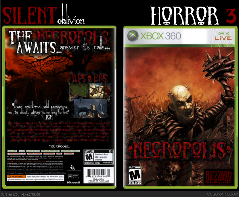 Necropolis box cover
