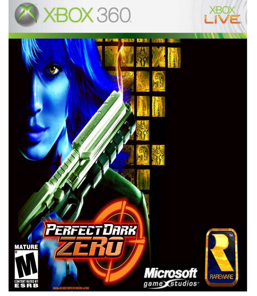 Perfect Dark Zero box cover
