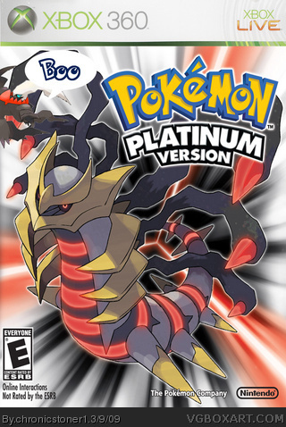 pokemon platinum box art cover