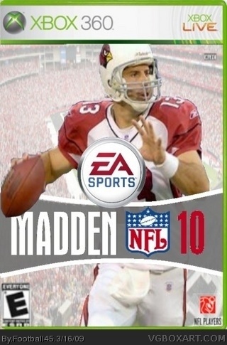Madden NFL 10 box cover