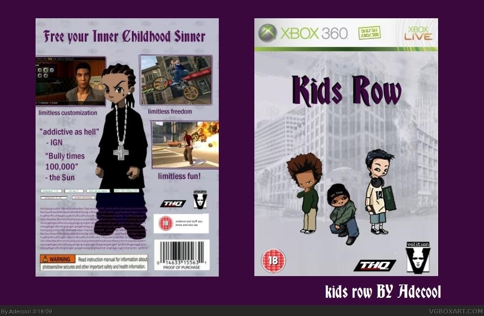 Kids row box cover