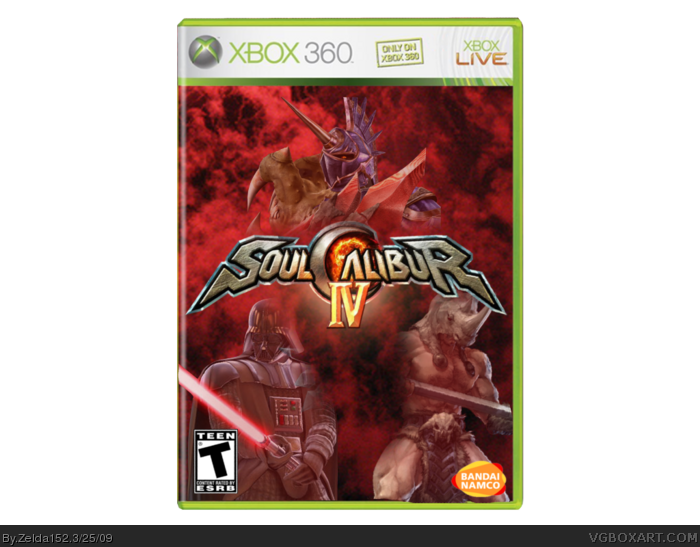 Soul Calibur IV box art cover