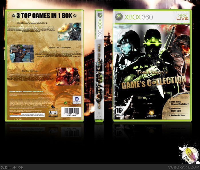 Tom Clancy's Game's Collection box art cover