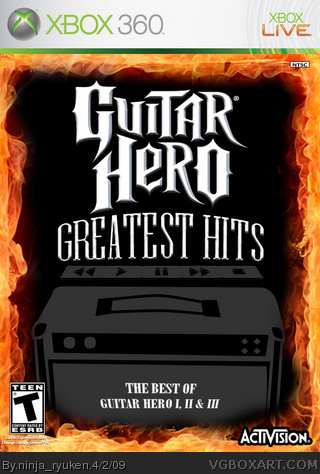 Guitar Hero Greatest Hits box cover