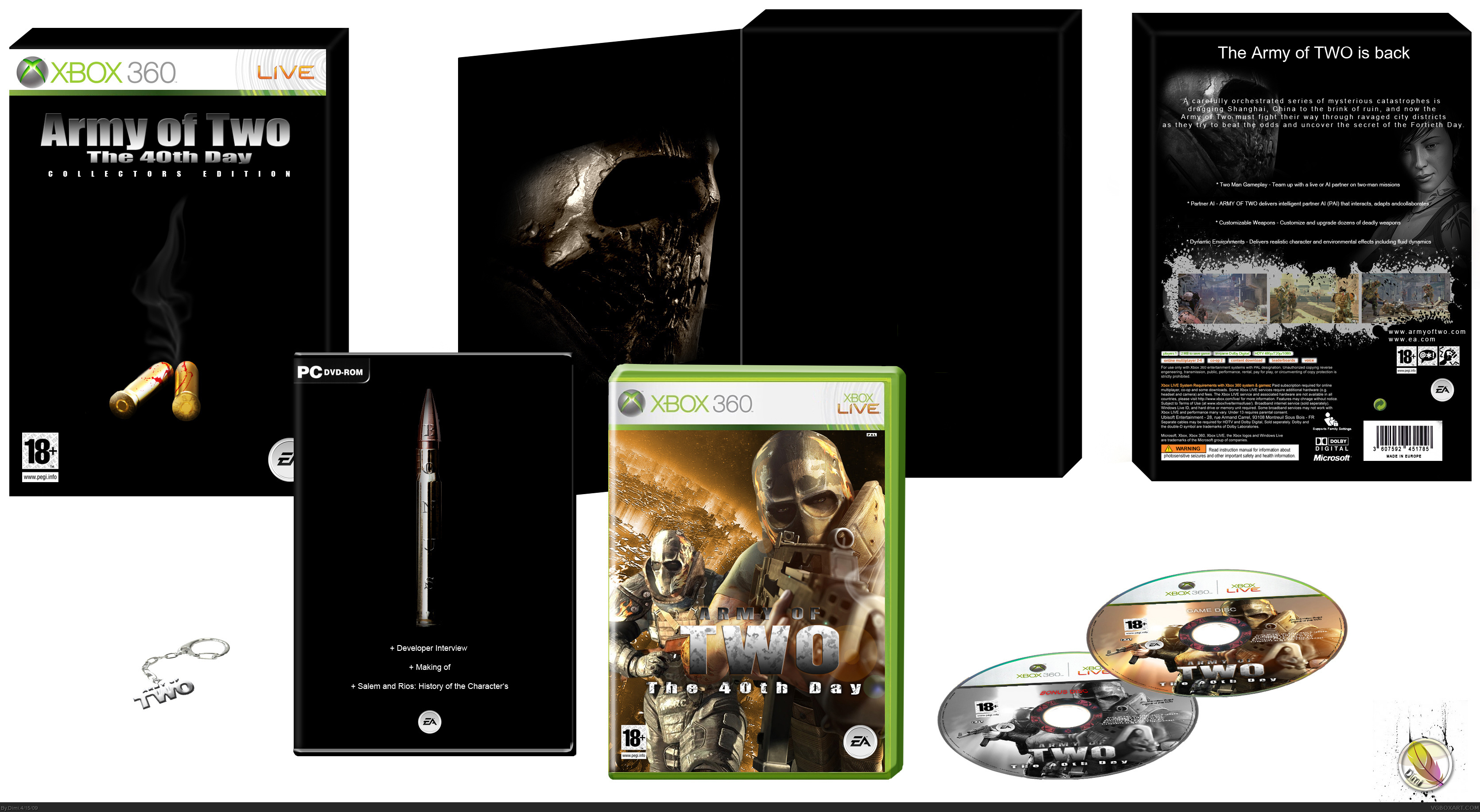 Army of Two: The 40th Day Collectors Edition box cover