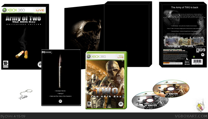 Army of Two: The 40th Day Collectors Edition box art cover