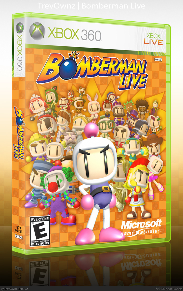 Bomberman Live box cover