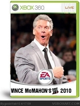 Vince McMahaon's WWE box cover