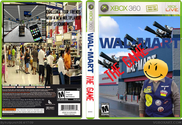 Wal-Mart The Game box art cover