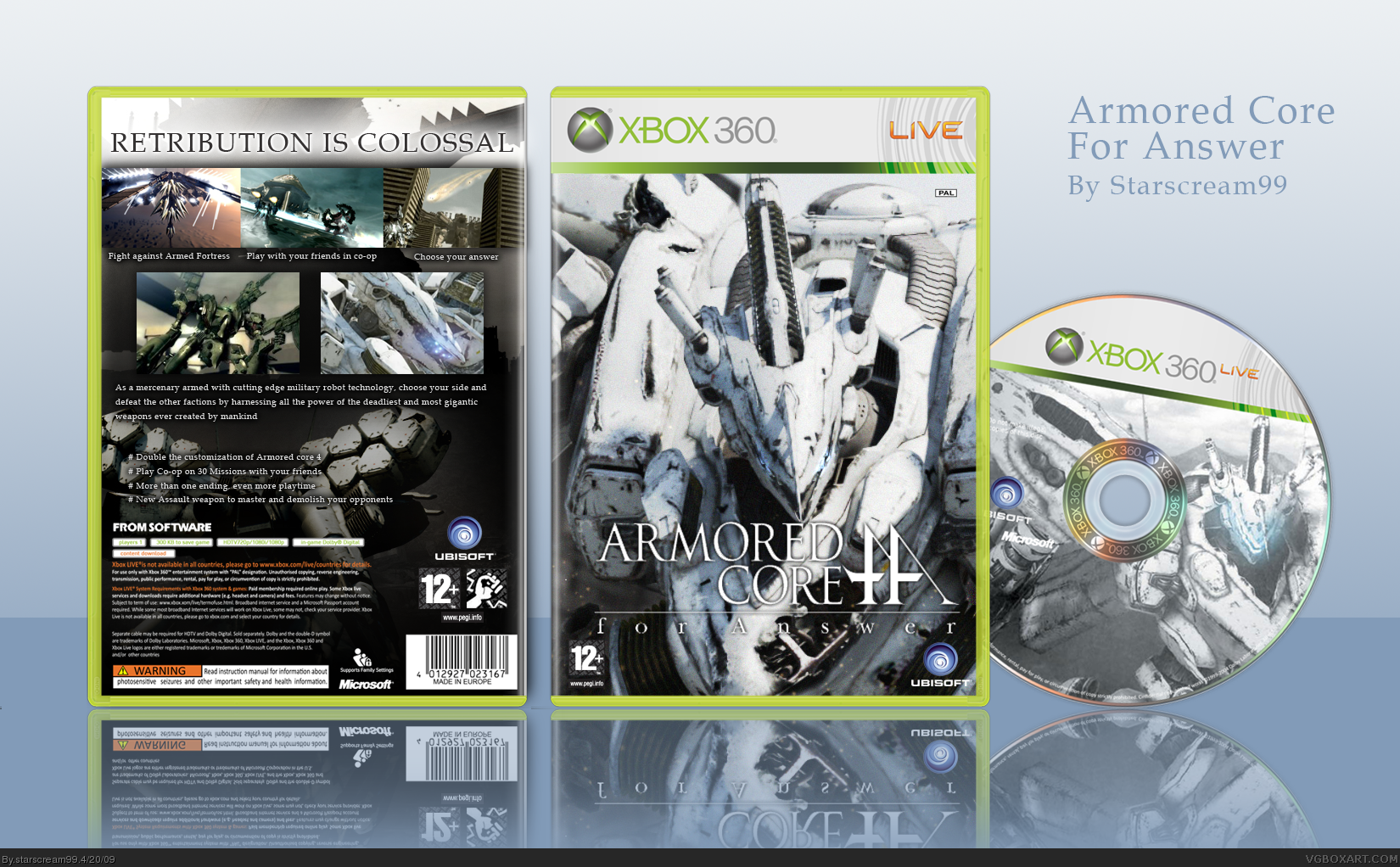 Armored Core: for Answer box cover