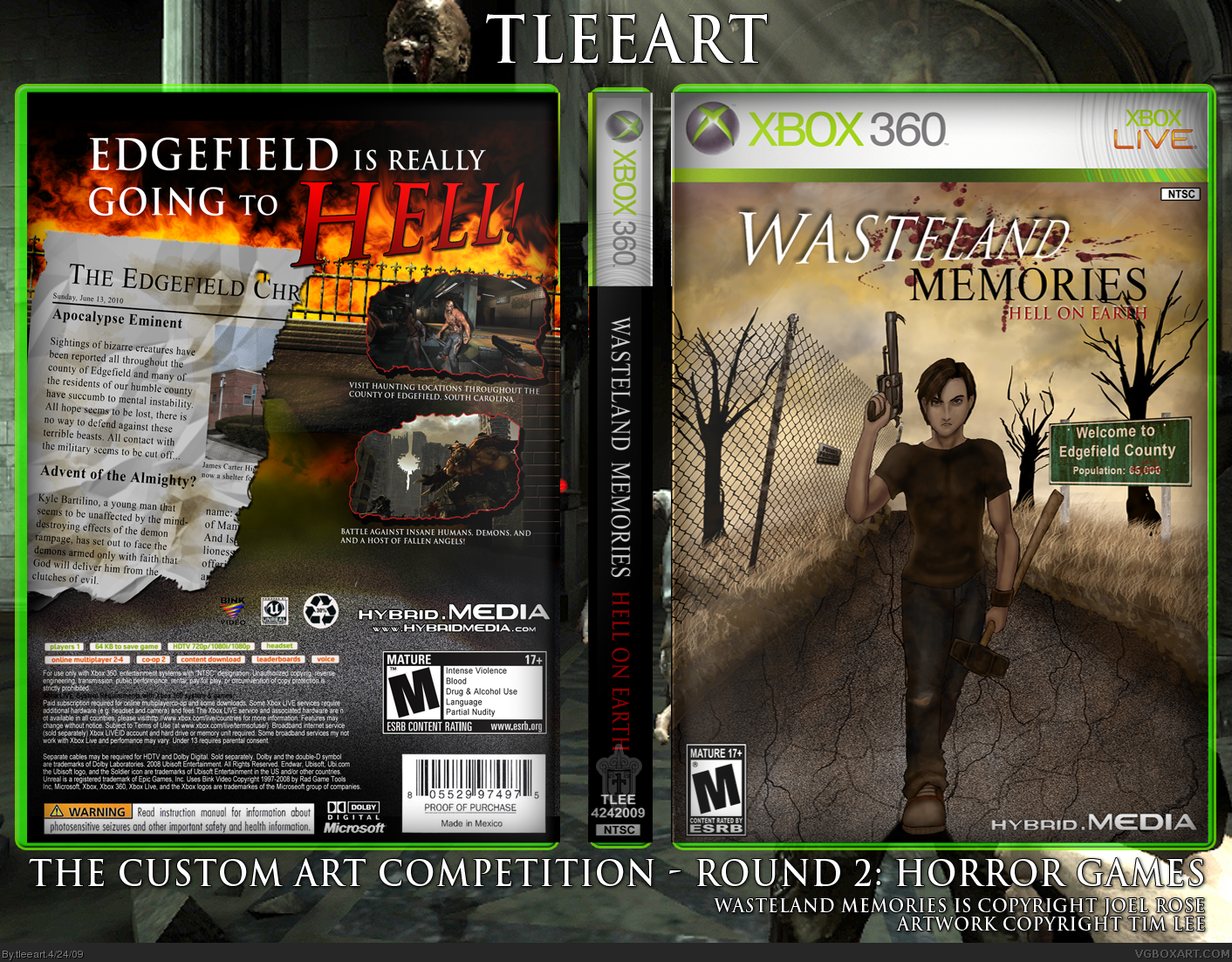 Wasteland Memories: Hell on Earth box cover