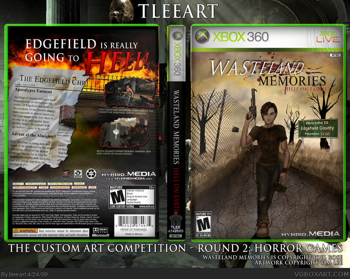 Wasteland Memories: Hell on Earth box art cover