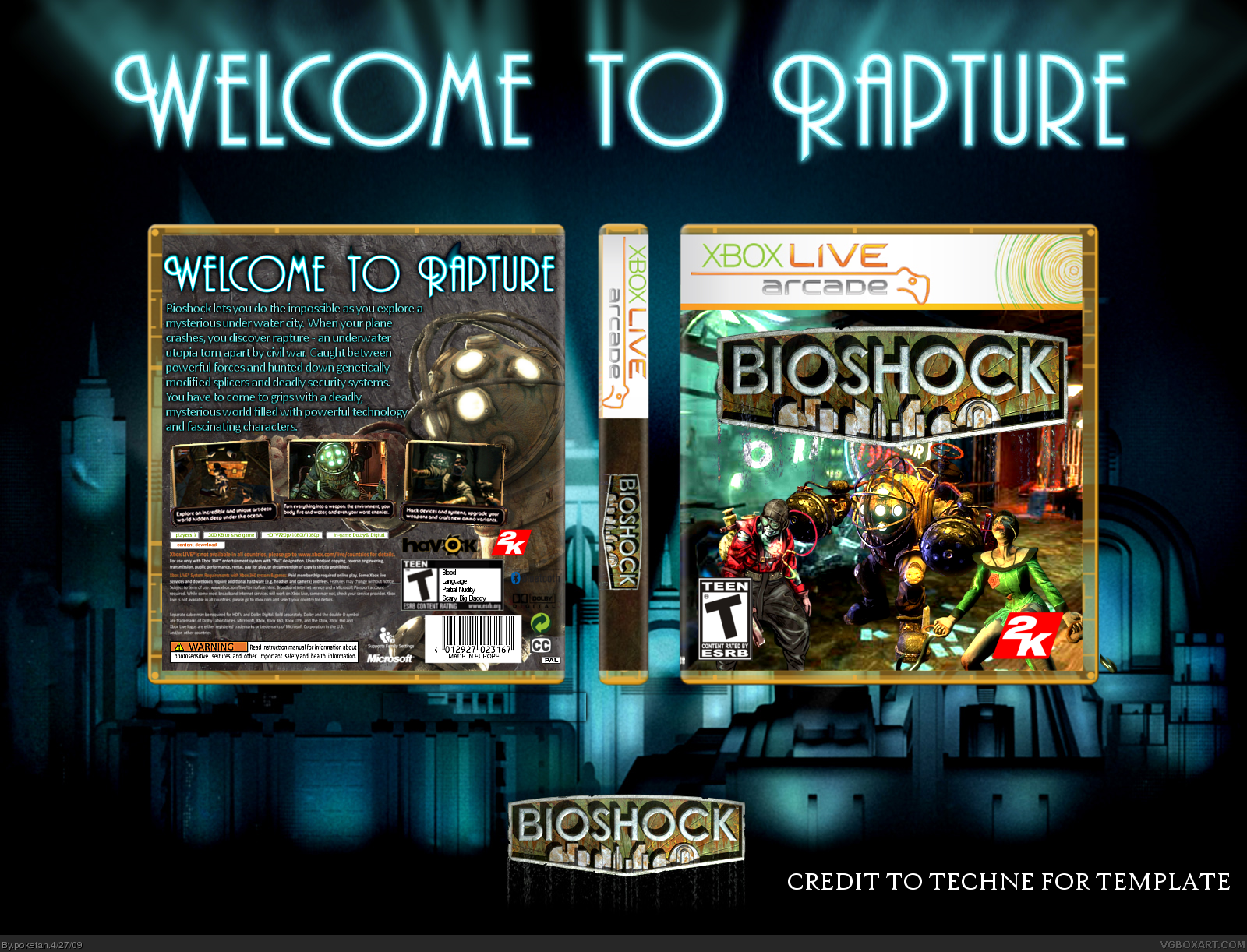 Bioshock: Arcade box cover