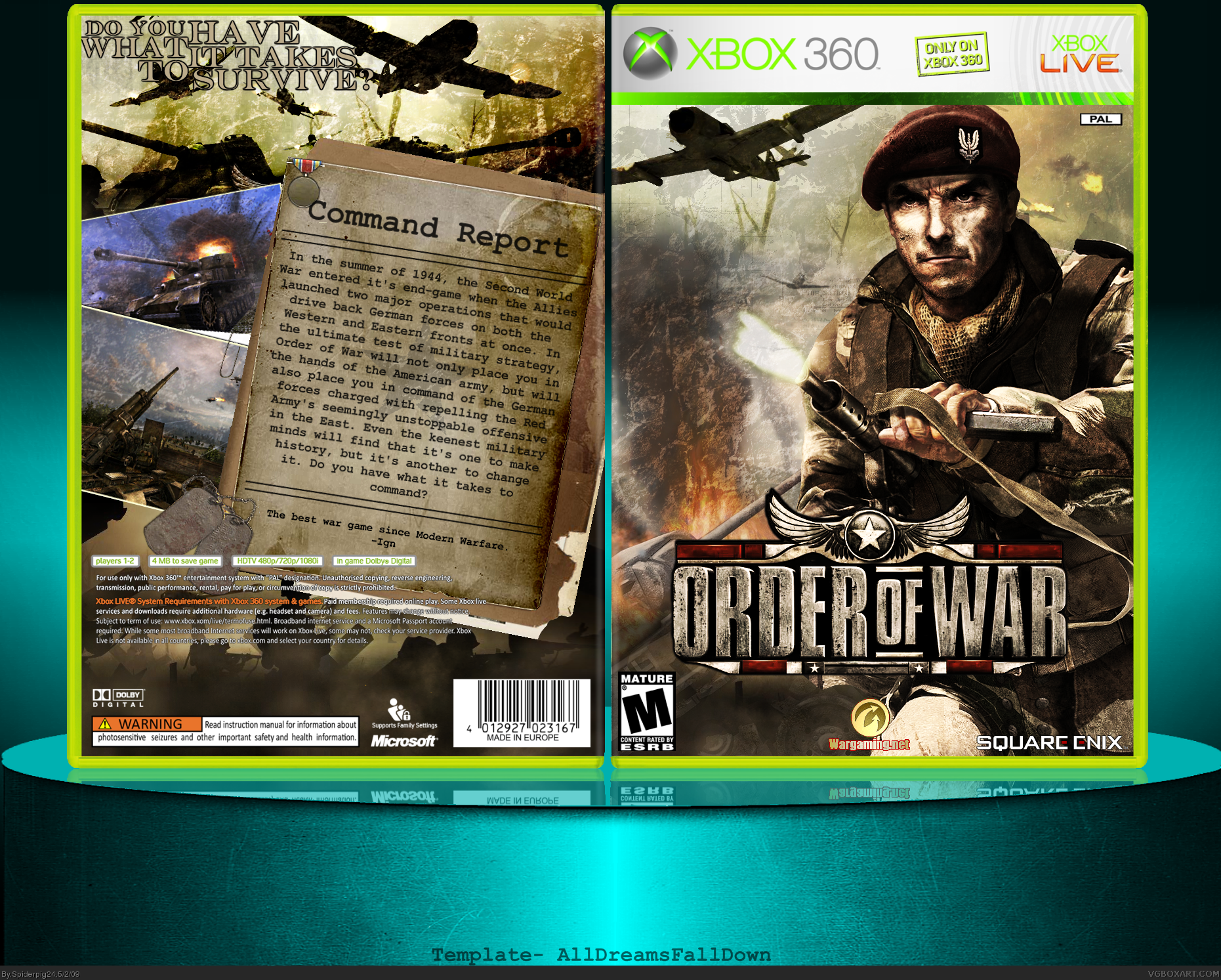 Order of War box cover