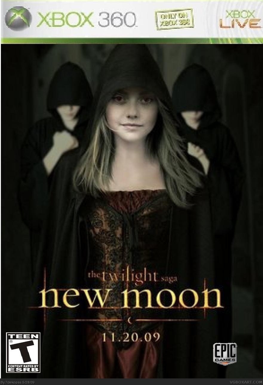 The Twilight Saga: New Moon box cover